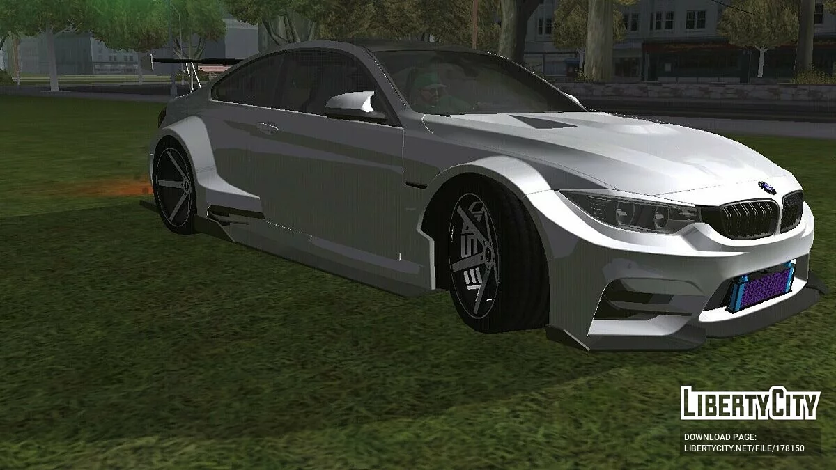 BMW М4 F82 (только DFF) / GTA San Andreas (iOS, Android)