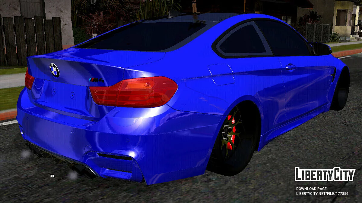 BMW M4 F85 (только DFF) / GTA San Andreas (iOS, Android)