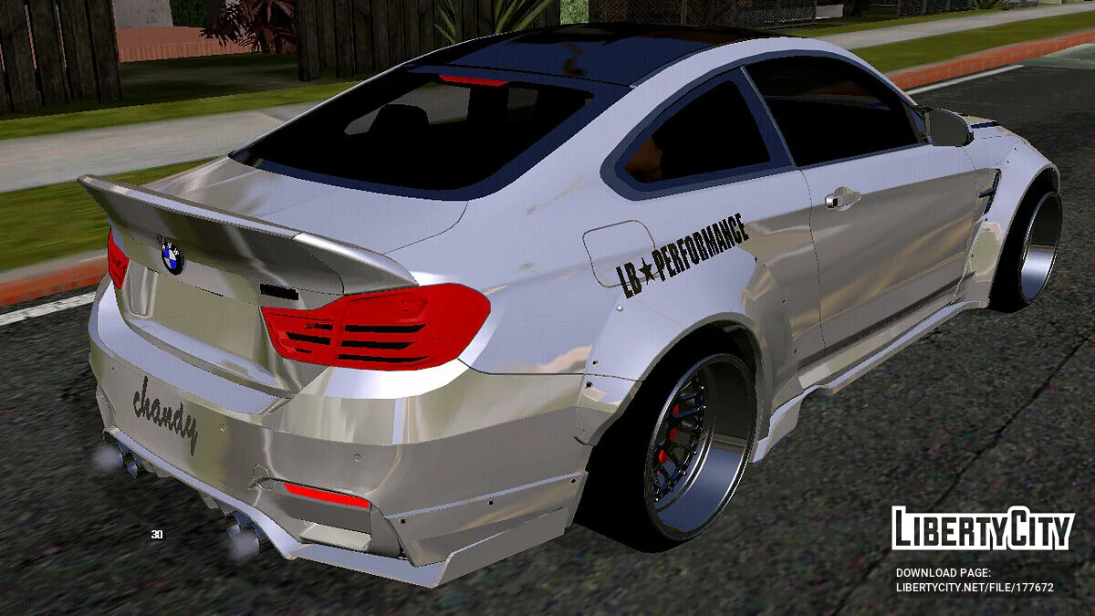 BMW M4 Lb Perfomance (только DFF) / GTA San Andreas (iOS, Android)