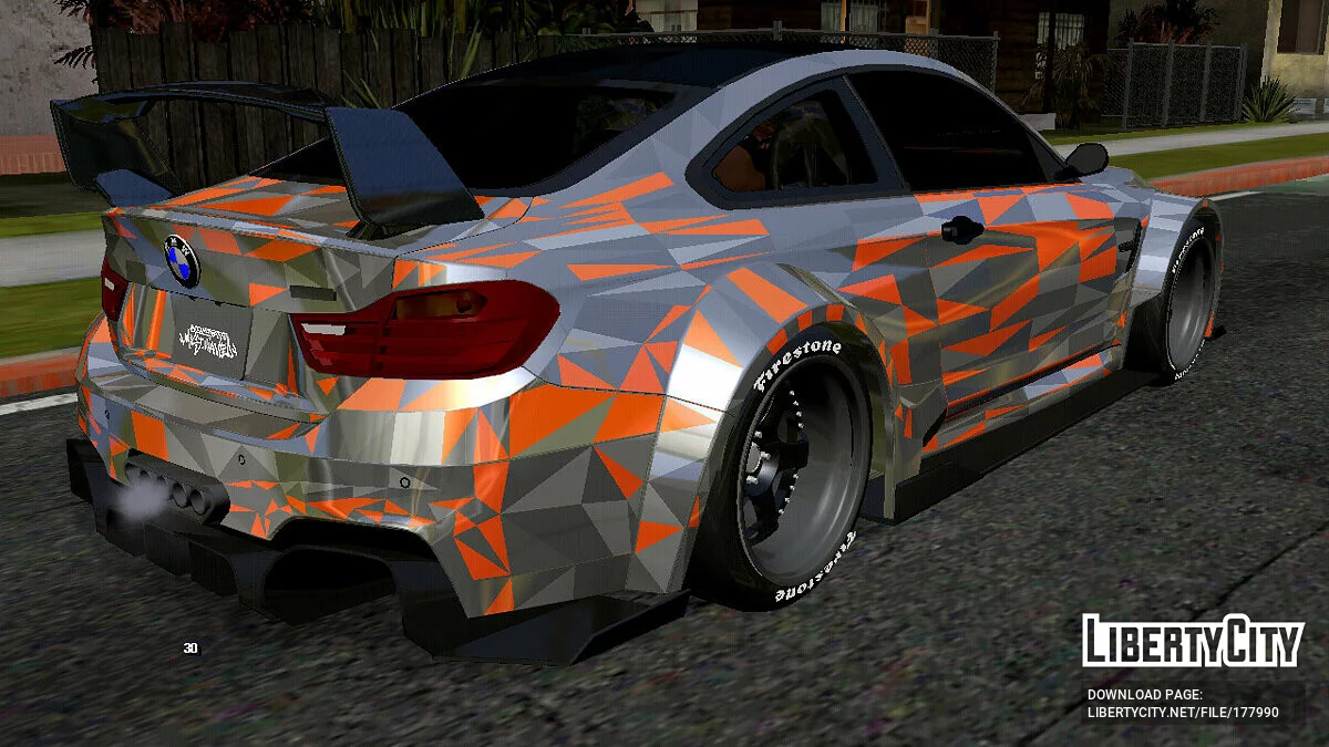 BMW M4 Razor (только DFF) / GTA San Andreas (iOS, Android)