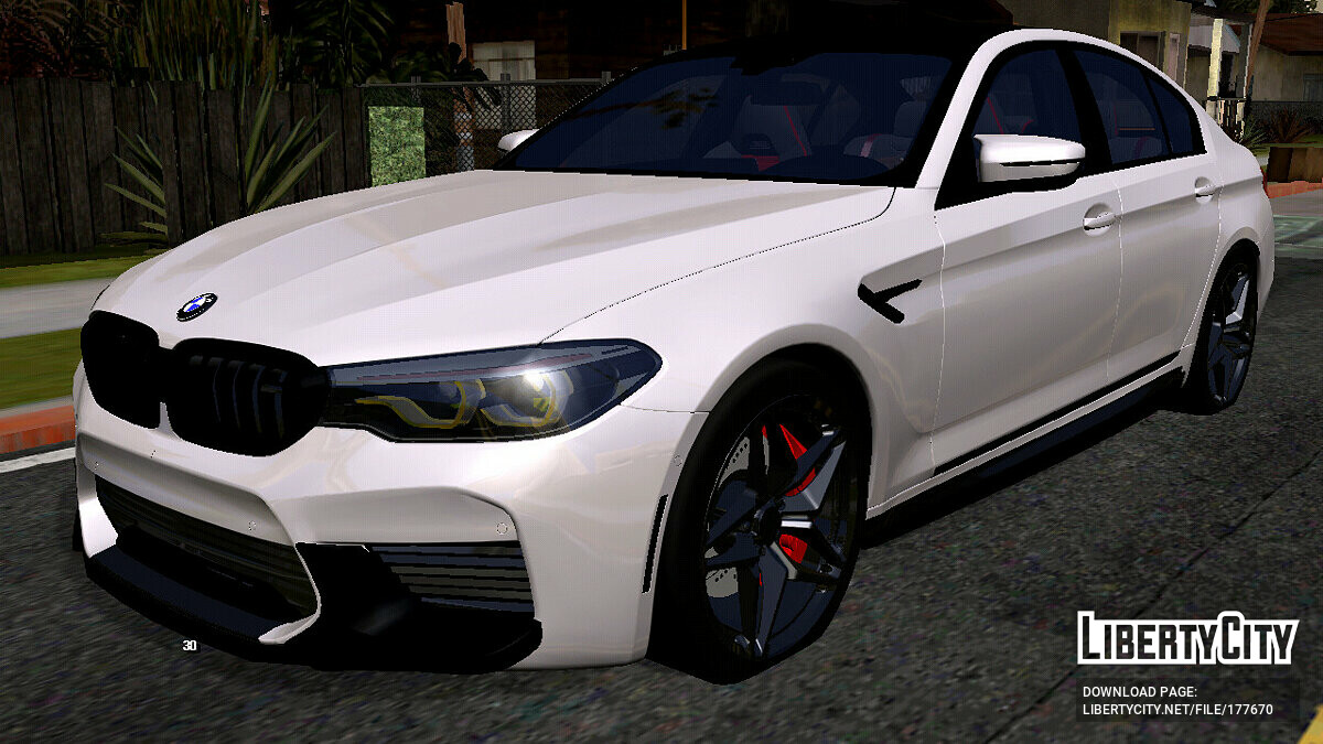 Скачать BMW M5 (только DFF) для GTA San Andreas (iOS, Android)