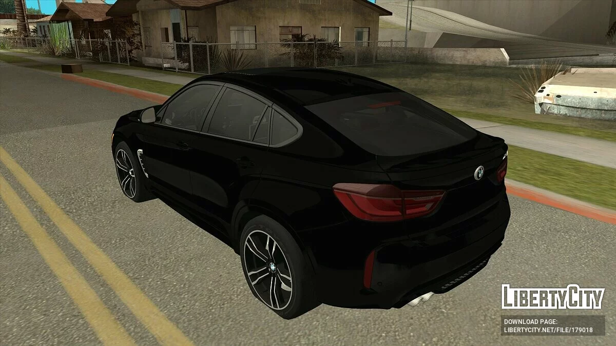 2016 BMW X6M (F16) / GTA San Andreas (iOS, Android)