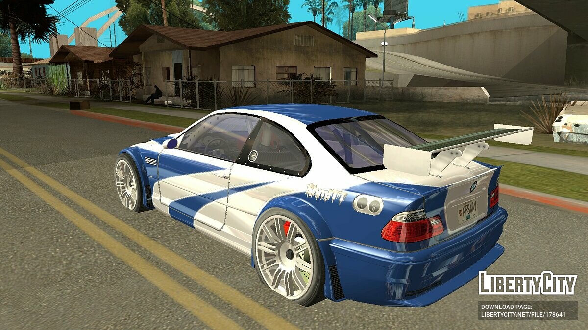 Скачать BMW M3 GTR для GTA San Andreas (iOS, Android)