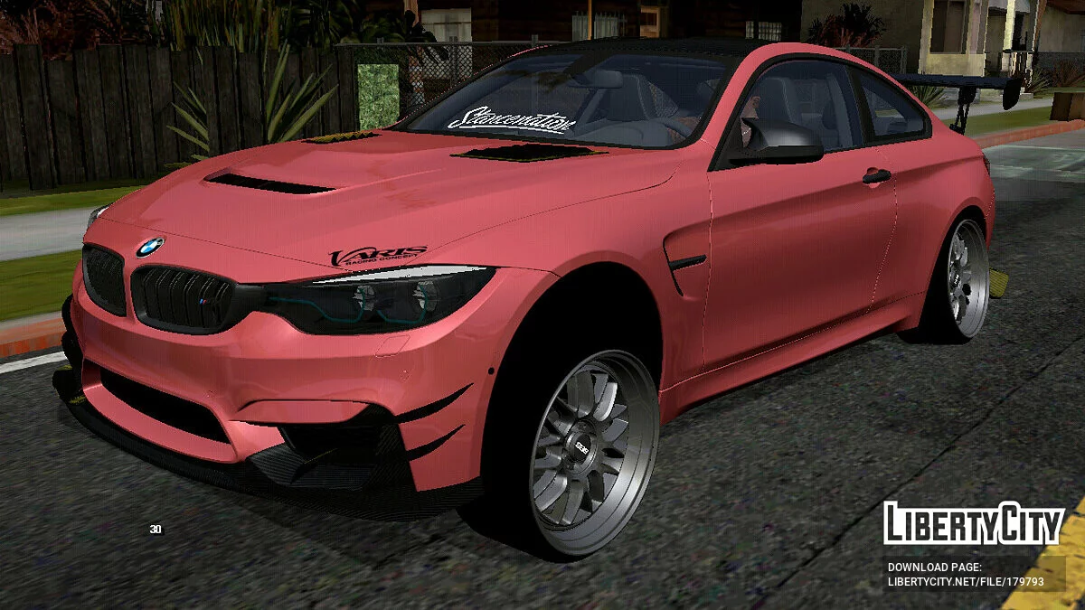 BMW M4 Performance StanceNation / GTA San Andreas (iOS, Android)