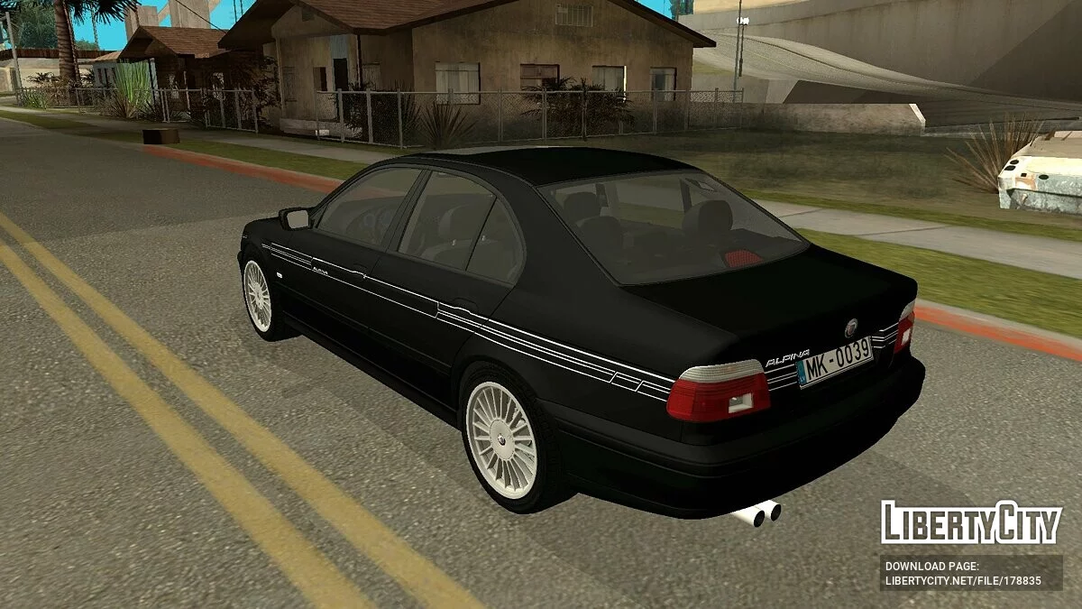BMW M5 E39 Alpina / GTA San Andreas (iOS, Android)