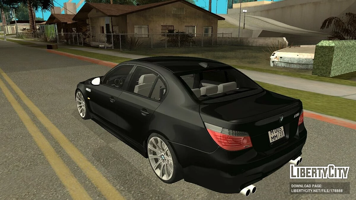 BMW M5 E60 2009 / GTA San Andreas (iOS, Android)