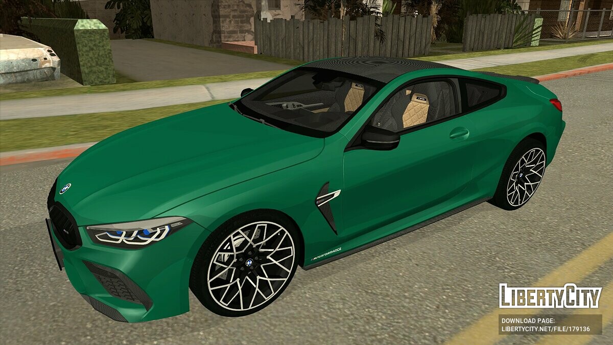 Скачать BMW M8 Competition для GTA San Andreas (iOS, Android)