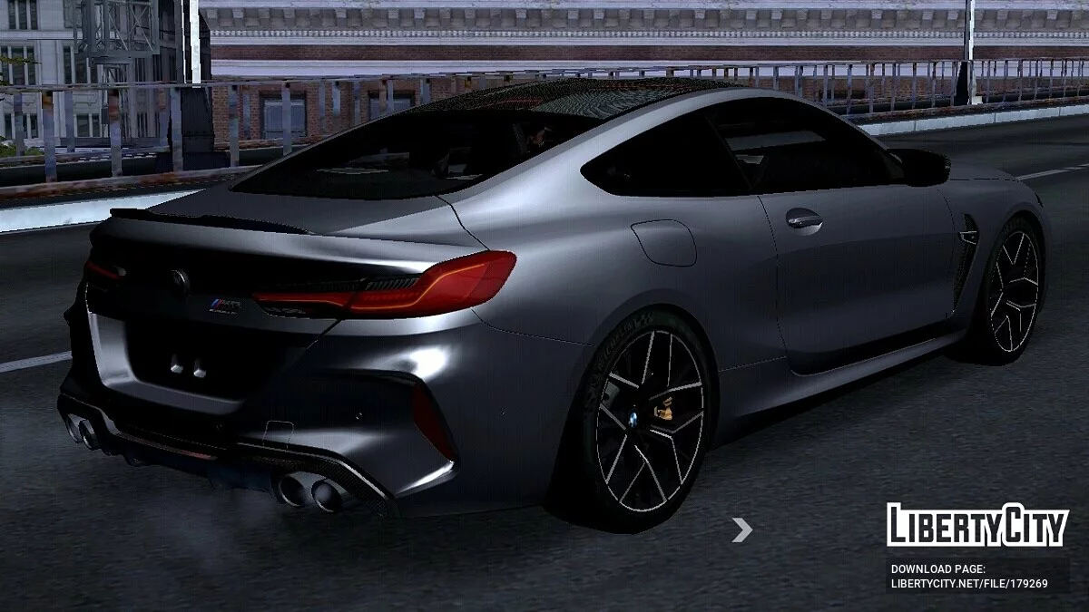 BMW M8 F92 2020 / GTA San Andreas (iOS, Android)
