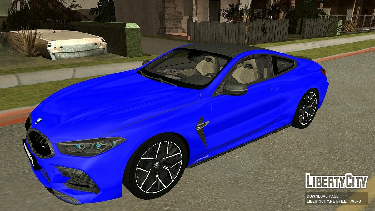 Скачать BMW M8 для GTA San Andreas (iOS, Android)