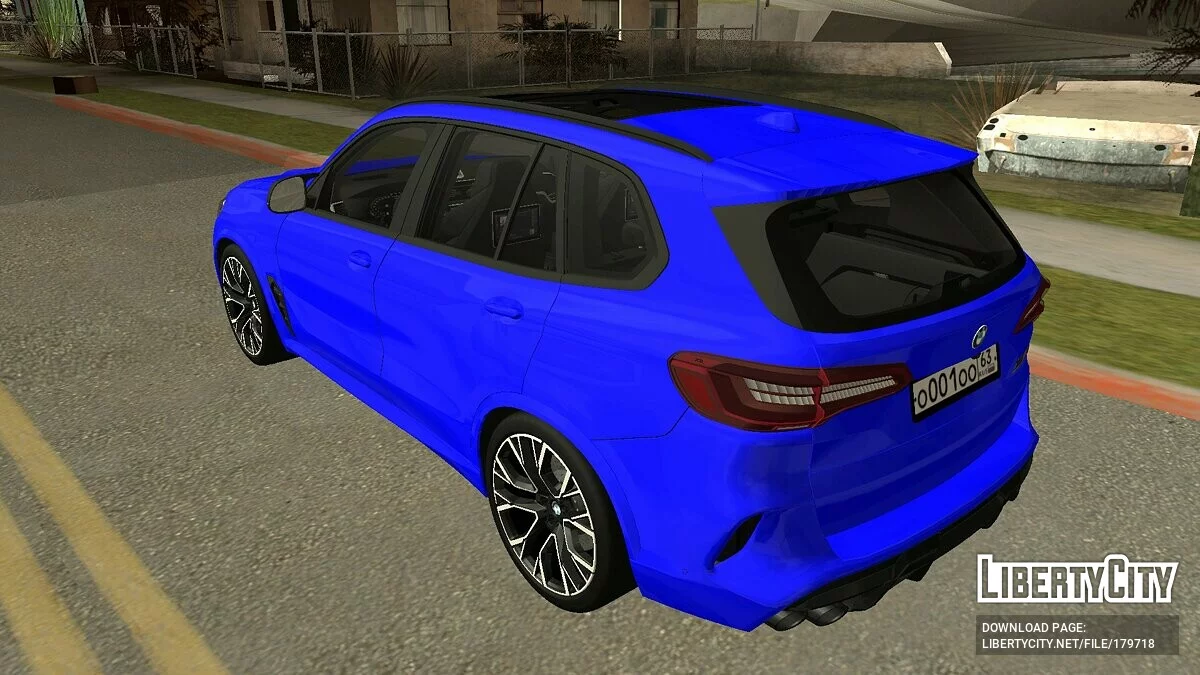 BMW X5M 2020 / GTA San Andreas (iOS, Android)