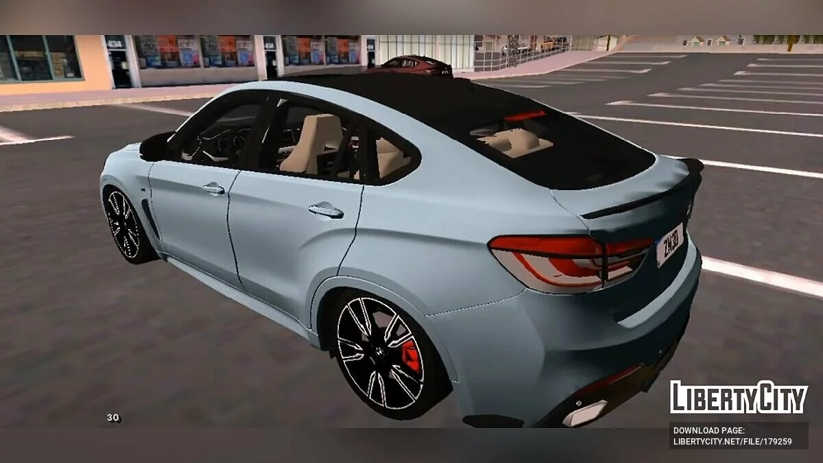 BMW X6 M50I / GTA San Andreas (iOS, Android)
