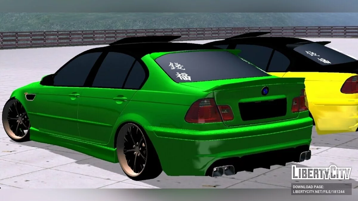 BMW E46 Sedan Tuning V2 / GTA San Andreas (iOS, Android)
