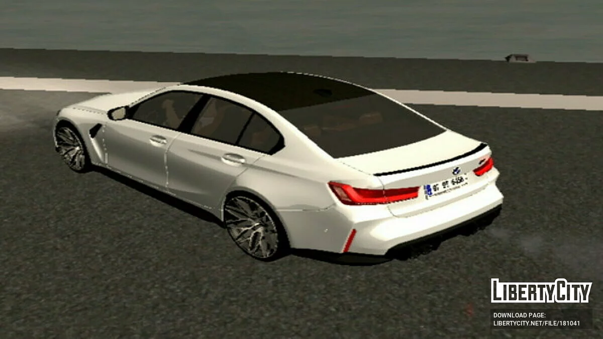 BMW M3 Competition G80 2021 (только DFF) / GTA San Andreas (iOS, Android)