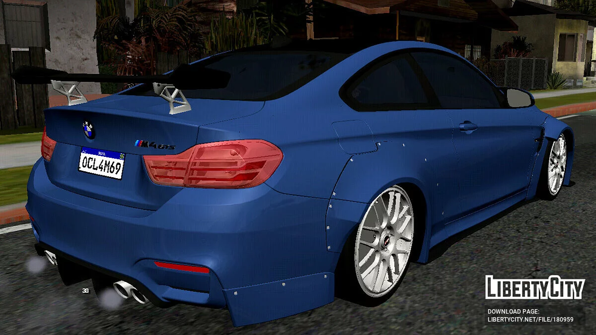 BMW M4 GTS custom (только DFF) / GTA San Andreas (iOS, Android)