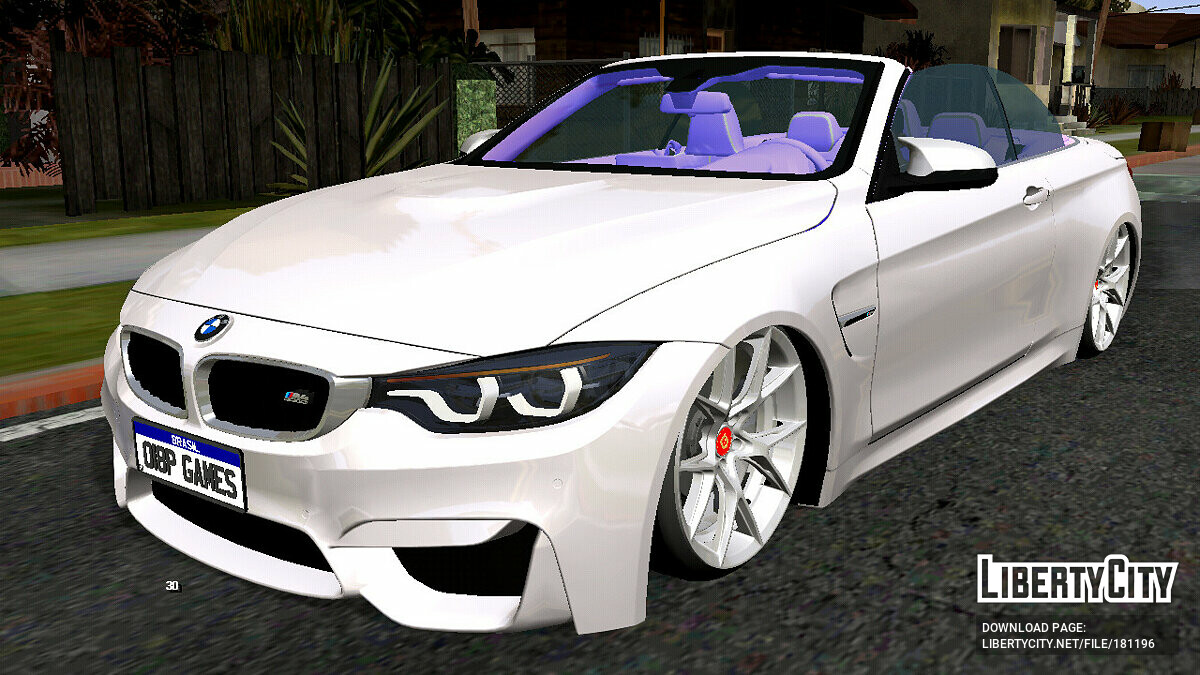 Скачать BMW M4 (только DFF) для GTA San Andreas (iOS, Android)