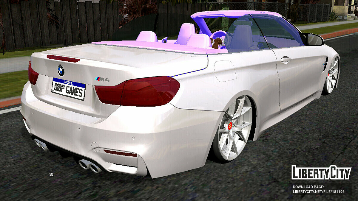 Скачать BMW M4 (только DFF) для GTA San Andreas (iOS, Android)