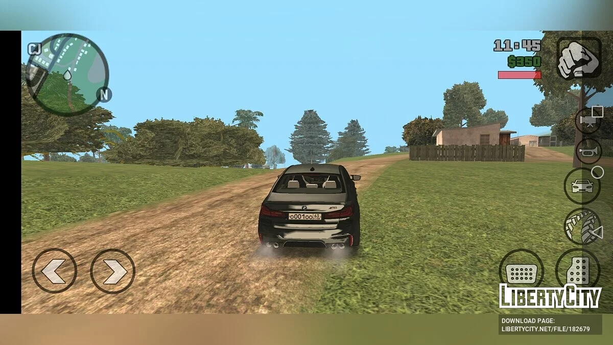 BMW M5 F90 / GTA San Andreas (iOS, Android)