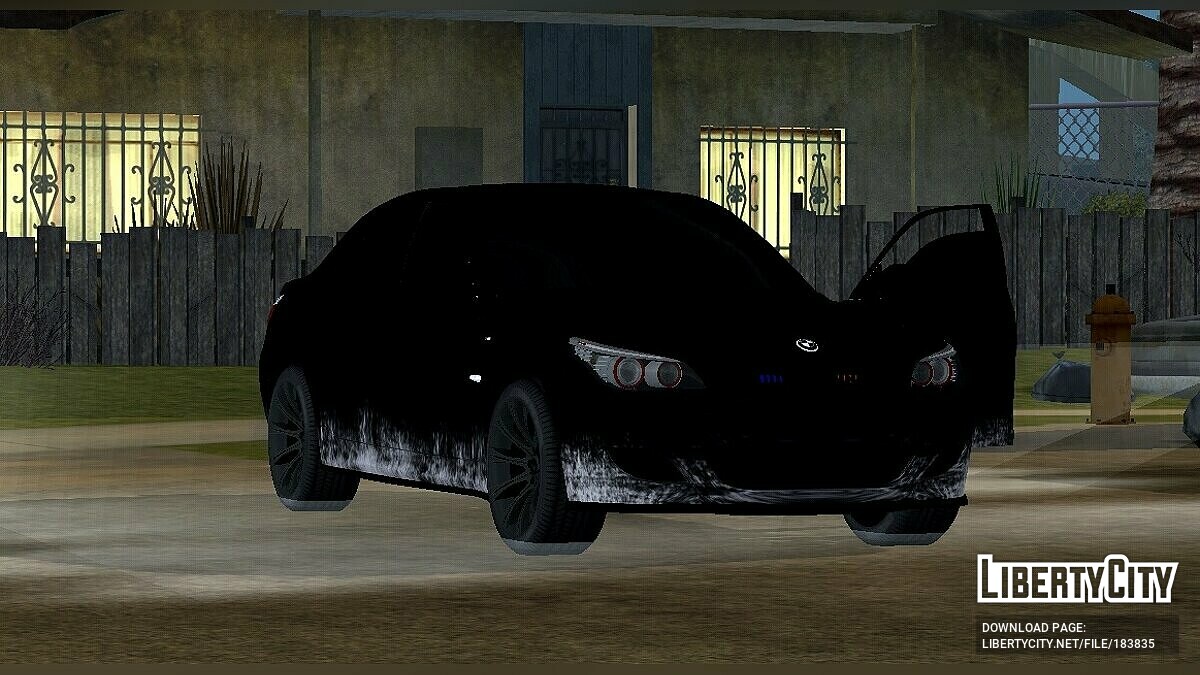 BMW M5 E60 для GTA San Andreas (iOS, Android) - Картинка #3