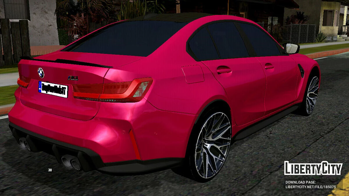 BMW M3 2023 (только DFF) / GTA San Andreas (iOS, Android)