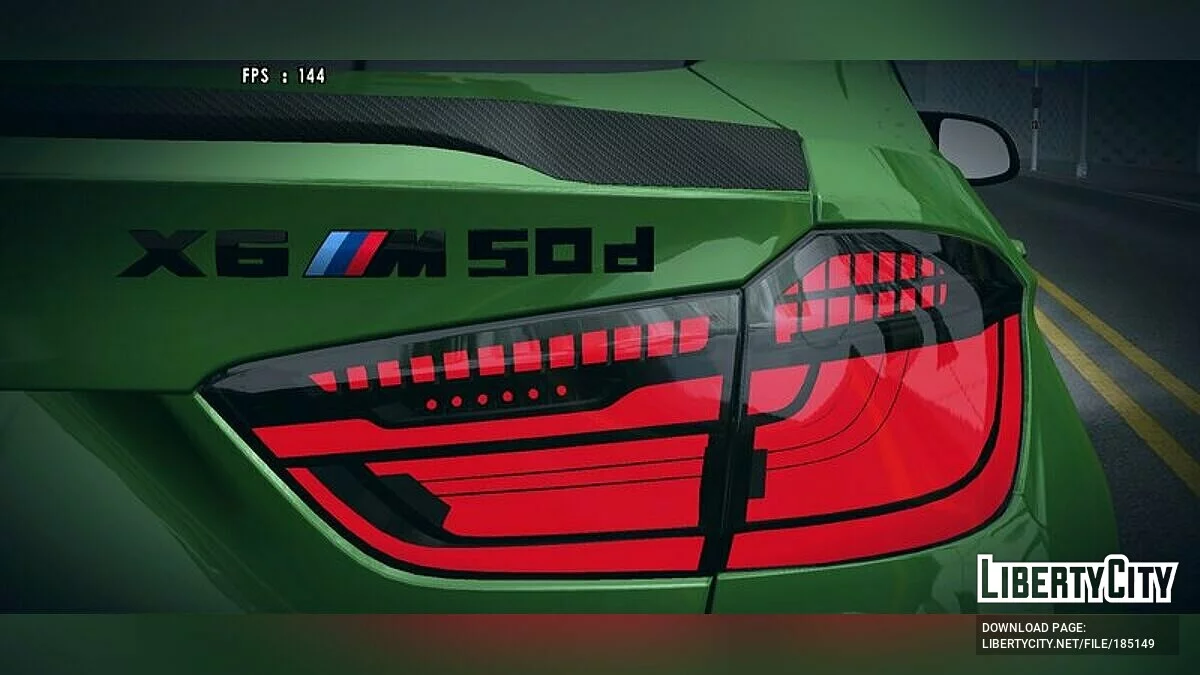 BMW X6M 50D / GTA San Andreas (iOS, Android)
