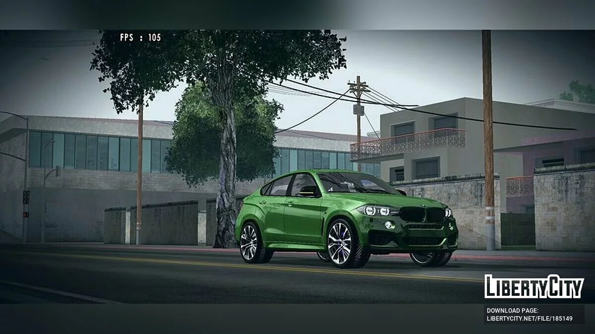 BMW X6M 50D / GTA San Andreas (iOS, Android)