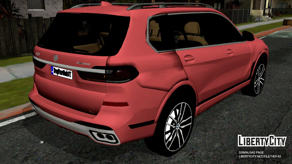 BMW X7 X50I 2023 (только DFF) / GTA San Andreas (iOS, Android)