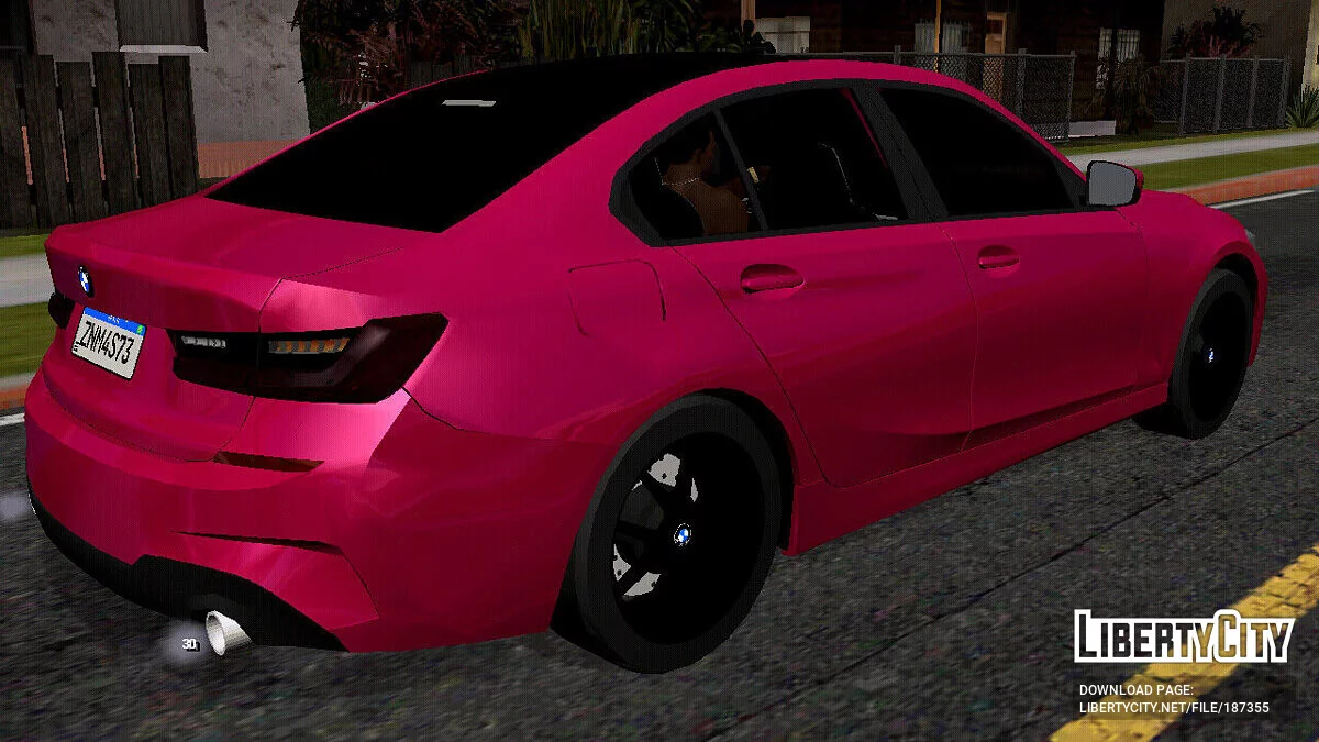 BMW M3 G20 (только DFF) / GTA San Andreas (iOS, Android)