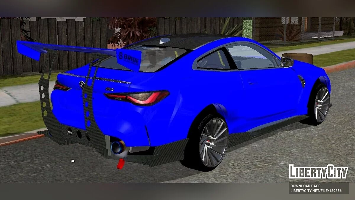 BMW M4 2021 G82 Stock Rocket Bunny / GTA San Andreas (iOS, Android)