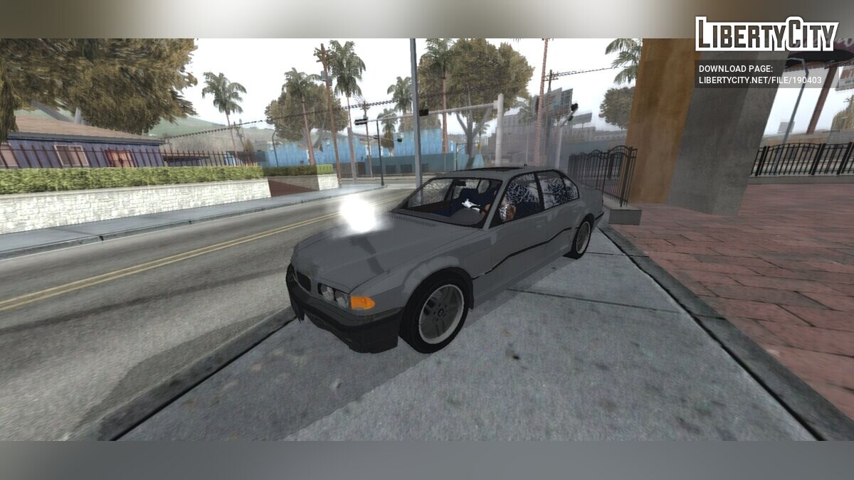 Скачать BMW E38 750i 2001 M-Sport для GTA San Andreas (iOS, Android)