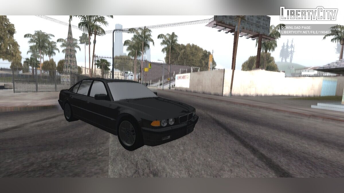 Скачать BMW E38 750i 2001 M-Sport для GTA San Andreas (iOS, Android)