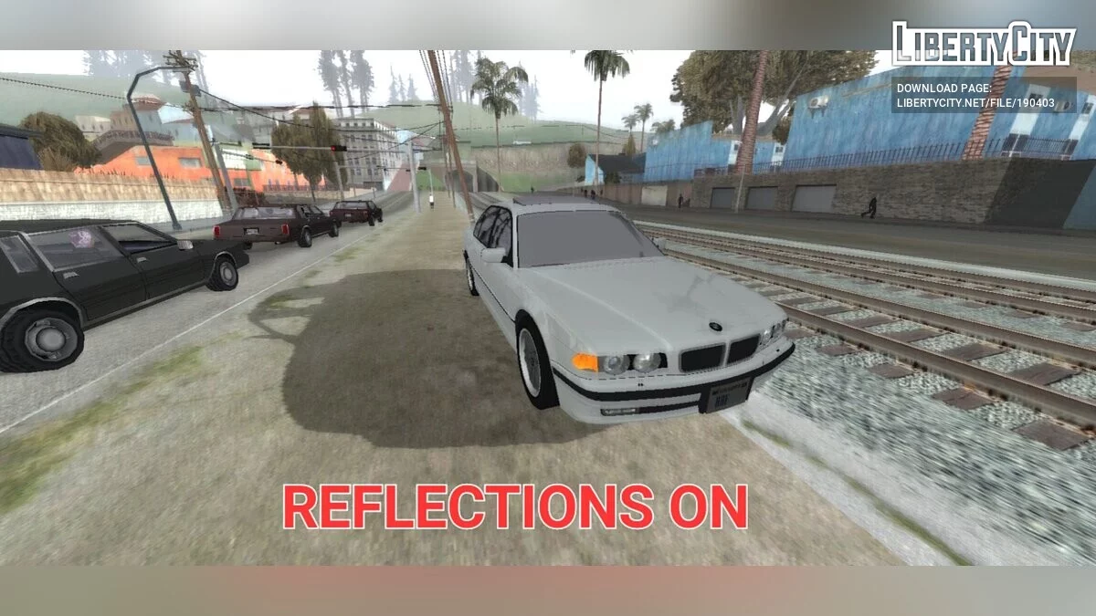 BMW E38 750i 2001 M-Sport / GTA San Andreas (iOS, Android)
