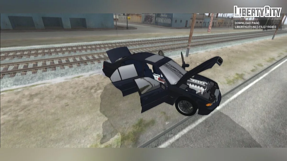 BMW E38 750i 2001 M-Sport / GTA San Andreas (iOS, Android)