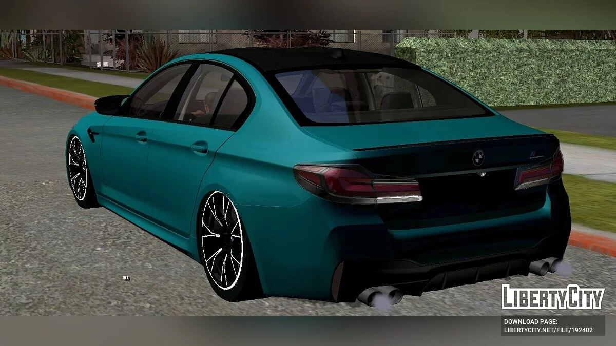 BMW M5 F90 Competition Resting / GTA San Andreas (iOS, Android)