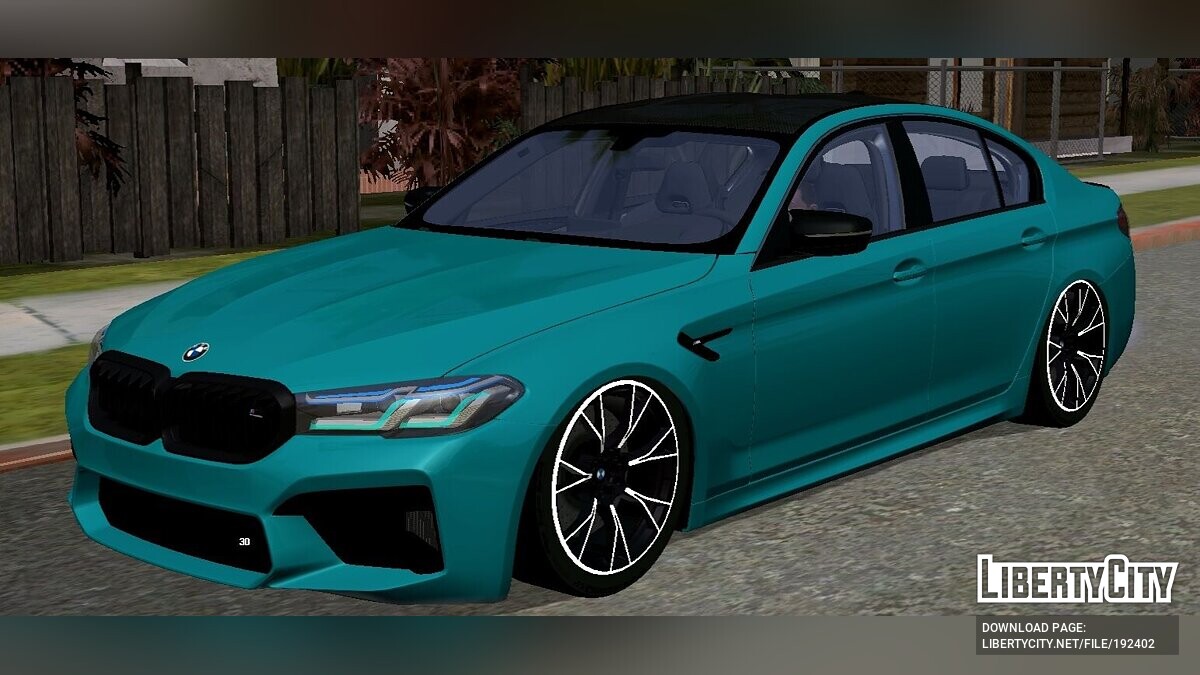 Скачать BMW M5 F90 Competition Resting для GTA San Andreas (iOS, Android)