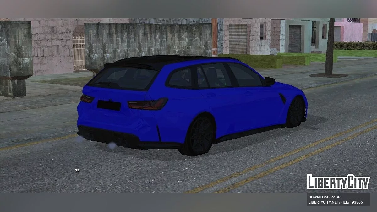 BMW M3 G80 Touring (только DFF) / GTA San Andreas (iOS, Android)