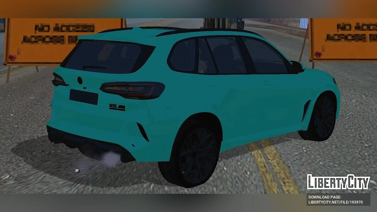BMW X5M G05 + обвес (только DFF) / GTA San Andreas (iOS, Android)