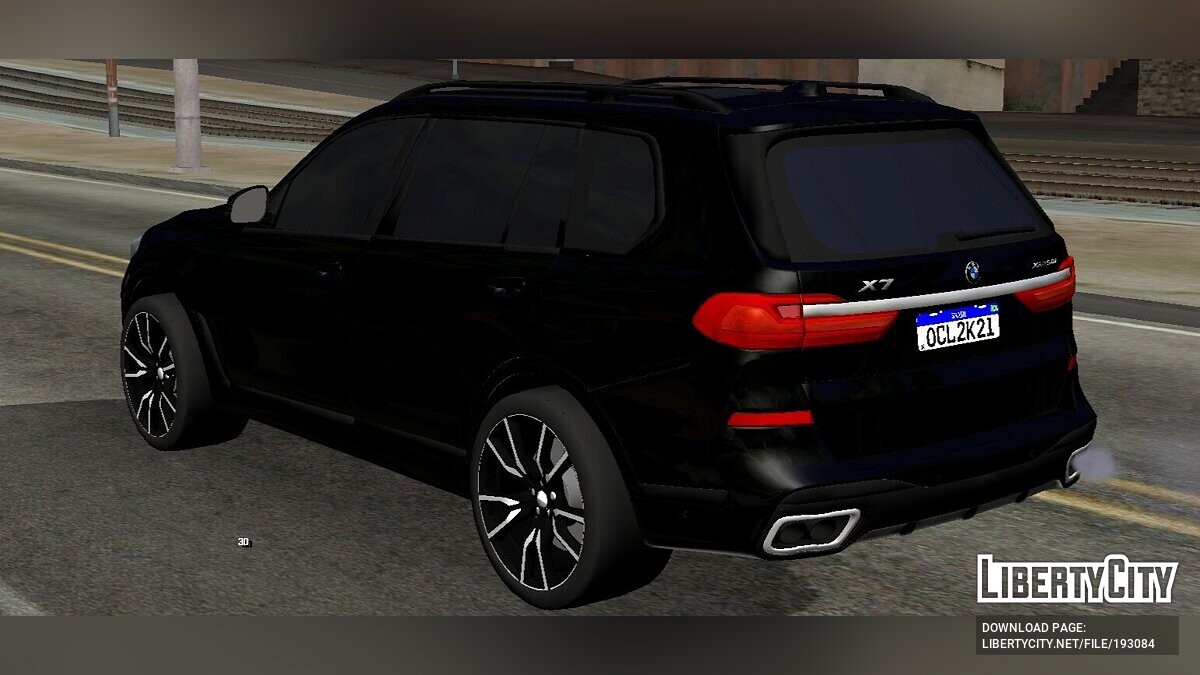 Скачать BMW X7 2020 (только DFF) для GTA San Andreas (iOS, Android)