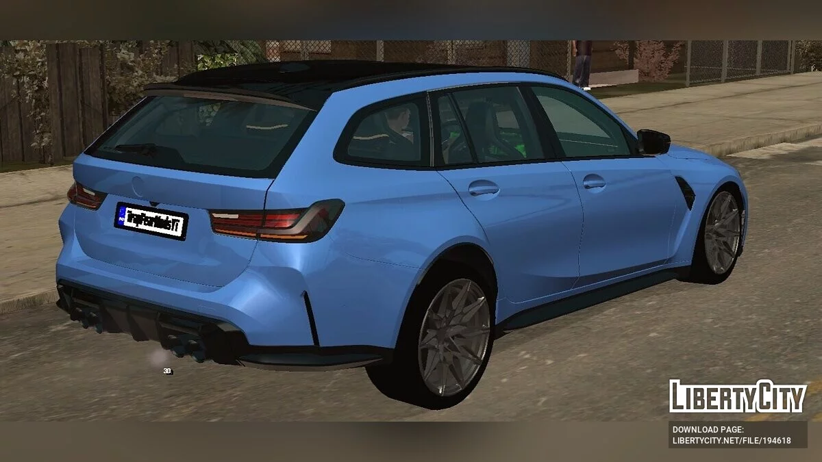 BMW M3 Touring 2023 (только DFF) / GTA San Andreas (iOS, Android)