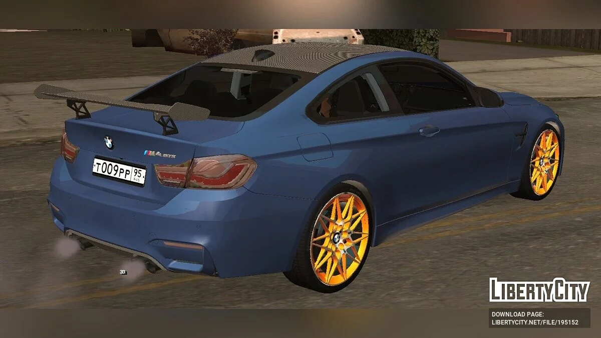 BMW M4 GTS / GTA San Andreas (iOS, Android)