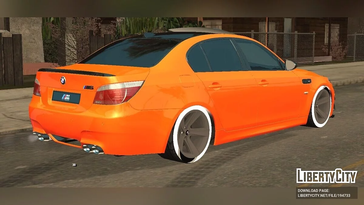 BMW M5 E60 / GTA San Andreas (iOS, Android)