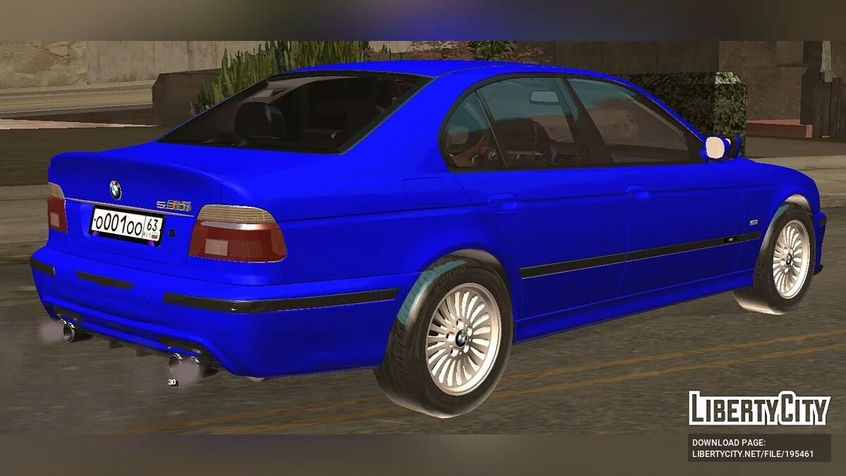 BMW E39 / GTA San Andreas (iOS, Android)