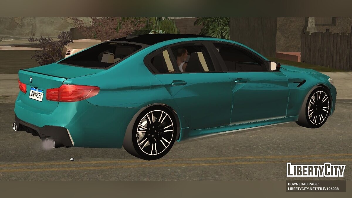 Скачать BMW F5 (только DFF) для GTA San Andreas (iOS, Android)