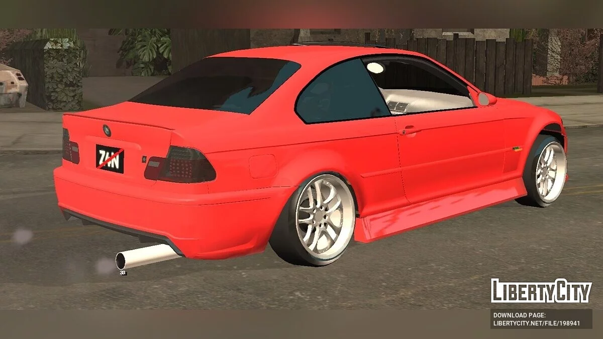 BMW E46 / GTA San Andreas (iOS, Android)