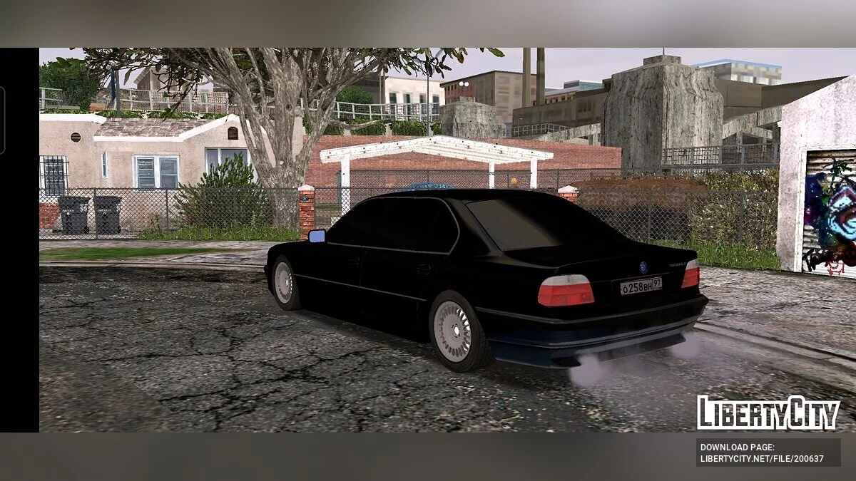 BMW e38 из фильма