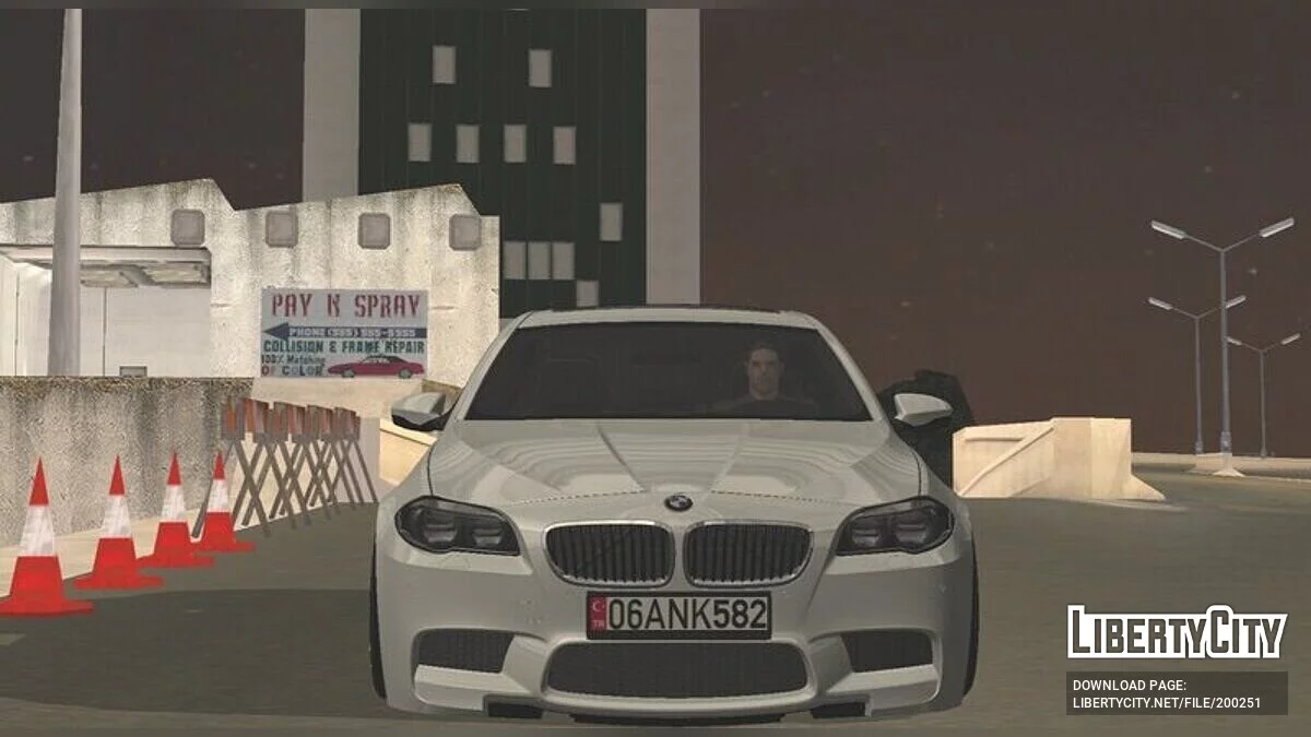 BMW F10 / GTA San Andreas (iOS, Android)