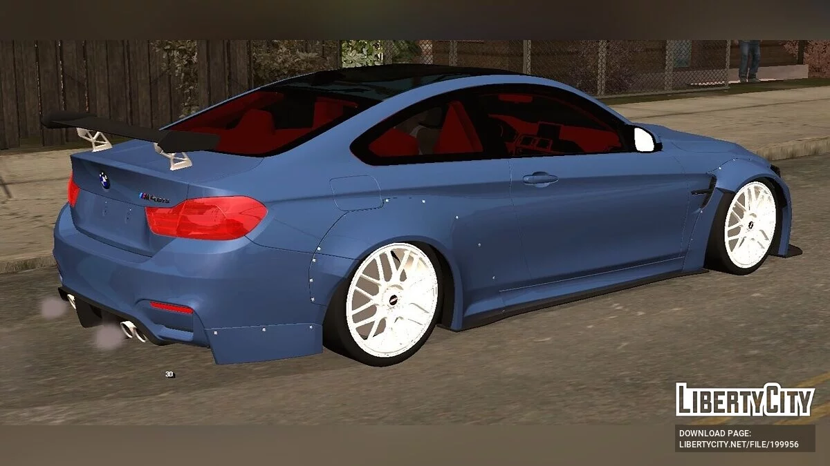BMW M4 GTS (только DFF) / GTA San Andreas (iOS, Android)