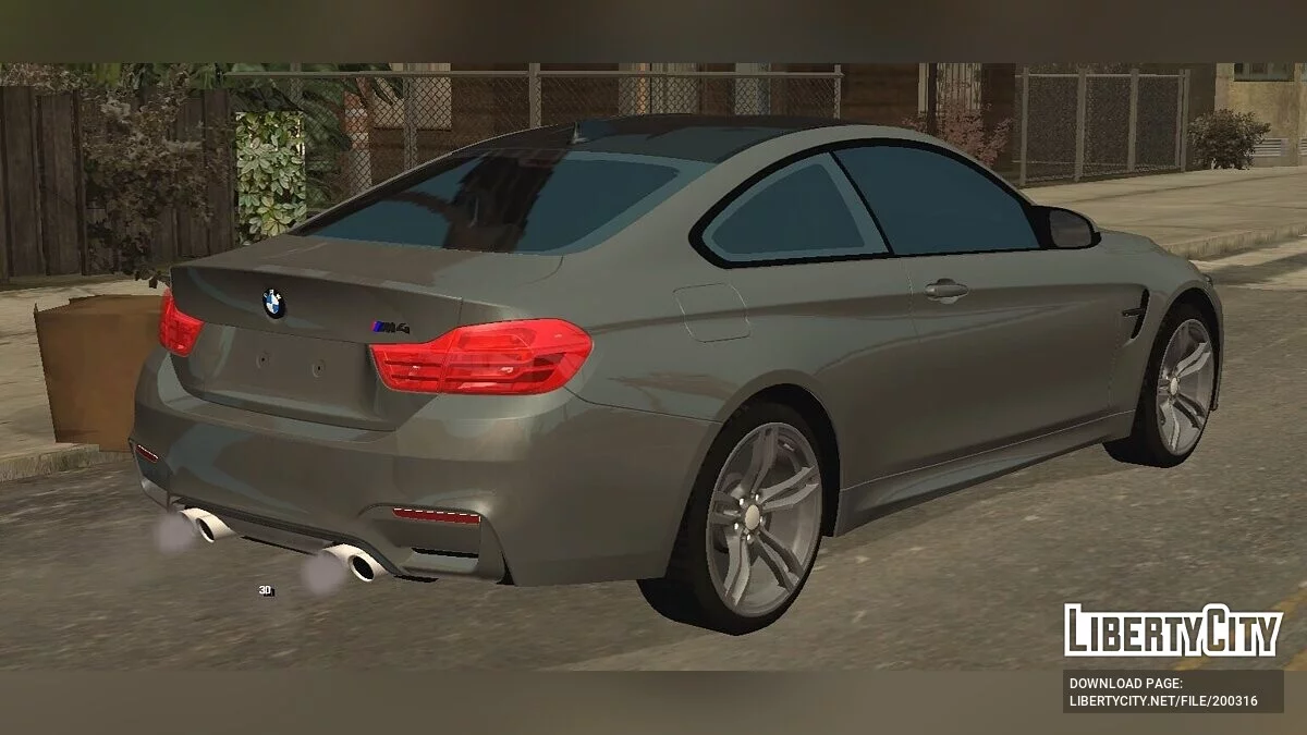BMW M4 (только DFF) / GTA San Andreas (iOS, Android)