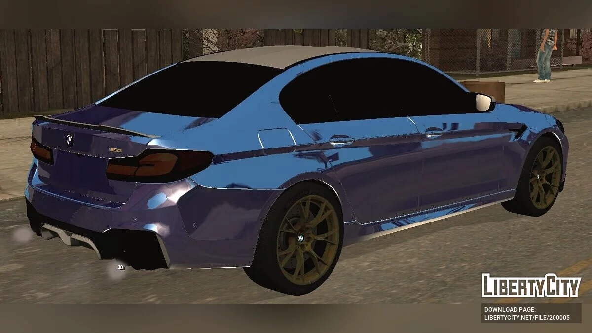 BMW M5 F90 CS / GTA San Andreas (iOS, Android)
