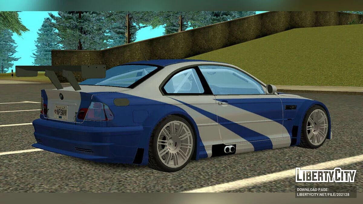 BMW M3 GTR (NFSMW) / GTA San Andreas (iOS, Android)