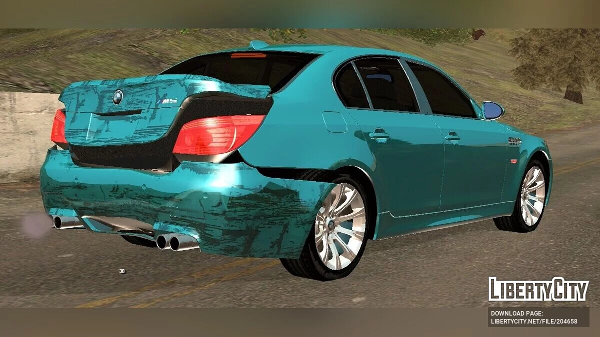 BMW M5 / GTA San Andreas (iOS, Android)